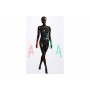 MANIQUIE MUJER CLARA. NEGRO BRILLO.