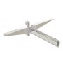 SOPORTE ESTANTE MADERA DE BARRA OVAL