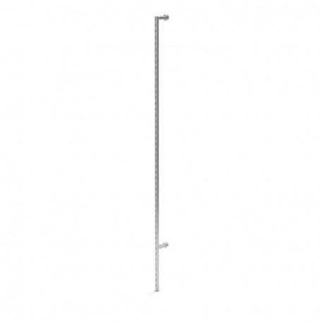 MONTANTE VERTICAL REGULABLE (A PARED 60-120MM), CROMADO.