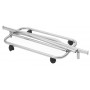 PERCHERO PLEGABLE 800MM. CROMO.