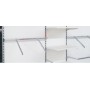 MONTANTE RANURADO 30X30
